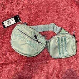 IVY PARK Light Green Dual Pouch Belt Bag